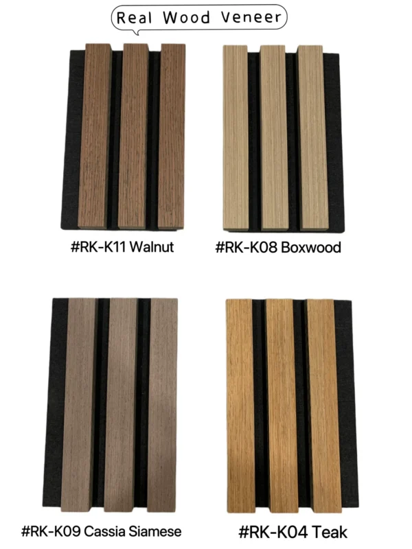ROYDAA Modern Decorative High quality Affordable Wooden Walls Anti Mold Soundproofing Acoustic Panels - Image 5