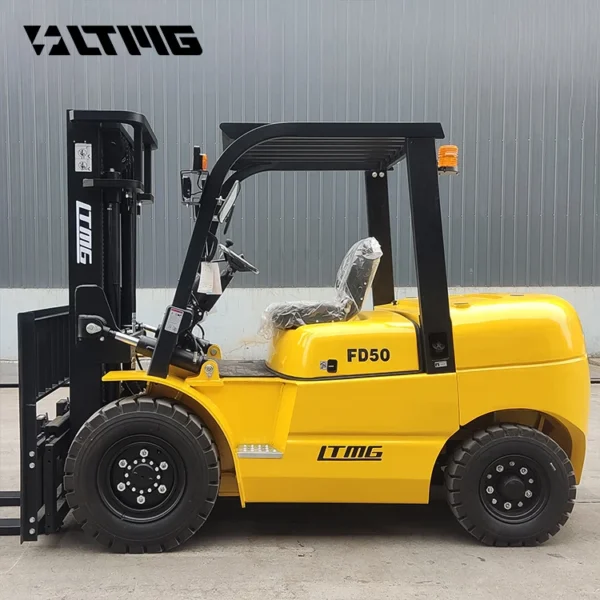 Factory supplied 5 ton 8ton 10ton epa certified diesel forklift truck with 3 stages full free mast - Image 2