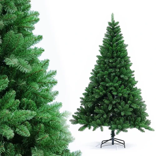Artificial Christmas Tree Home Party Decoration 3ft 4ft 5ft 6ft 7ft 8ft 9ft 10ft 12ft Plastic PVC Green